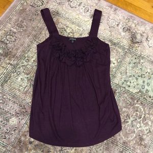 Like New EXPRESS Floral trim bust tank
